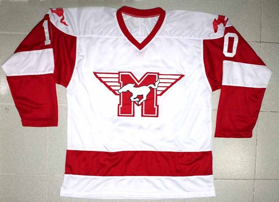 Youngblood Movie Hockey Jersey MUSTANGS Rob Lowe by RhineRiver101