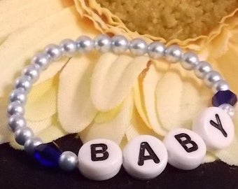 Baby Name Bracelet-MADE TO ORDER