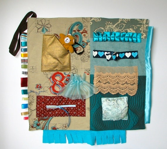 Activity blanket for Alzheimer's/dementia