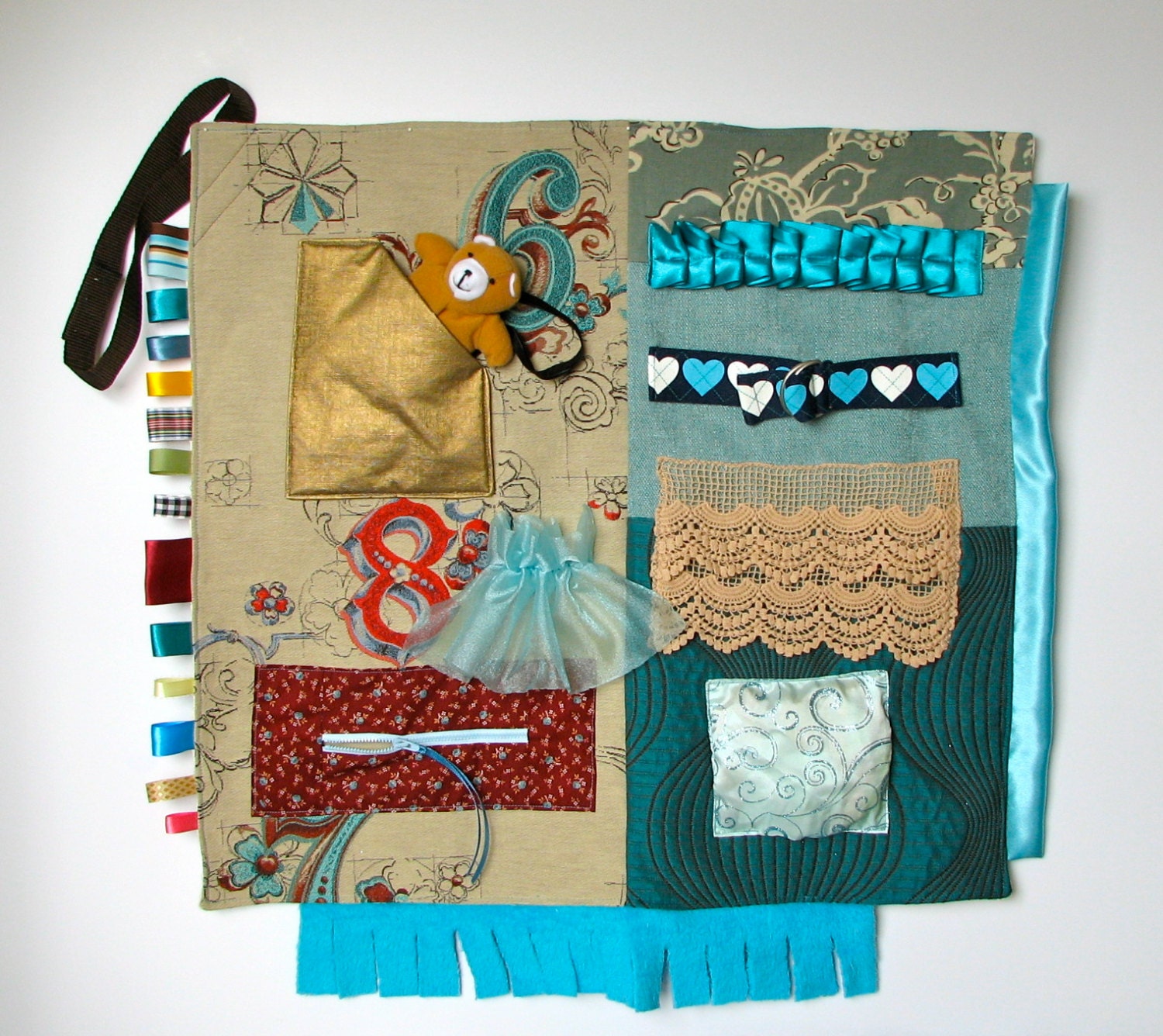 Activity blanket for Alzheimer's/dementia