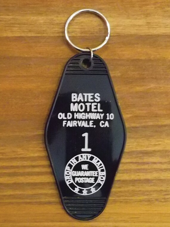 Bates Motel Vintage style Psycho Keychain