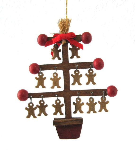 folk art gingerbread tree christmas tree ornament by folk art gingerbread tree christmas tree ornament by