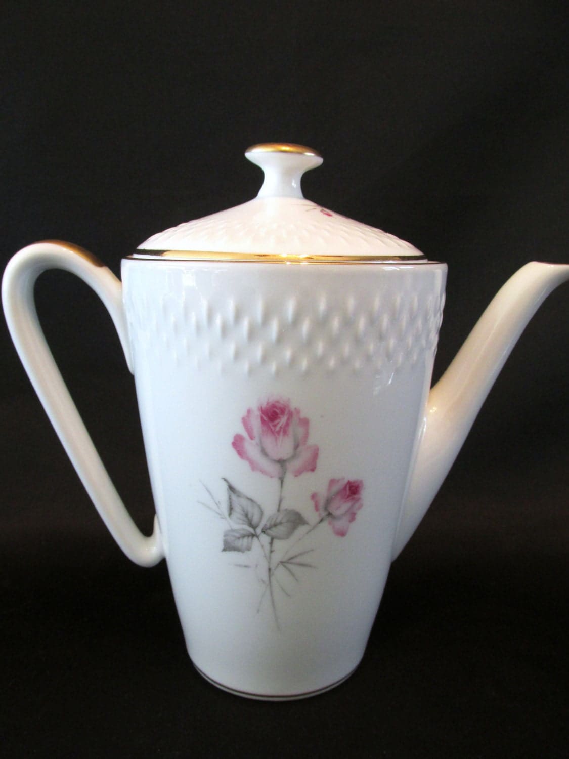 Edelstein Bavaria Germany Porcelain Teapot by eclectictablesetting