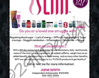 Plexus Designer Flyers - Digital File ONLY - Unique Designs!