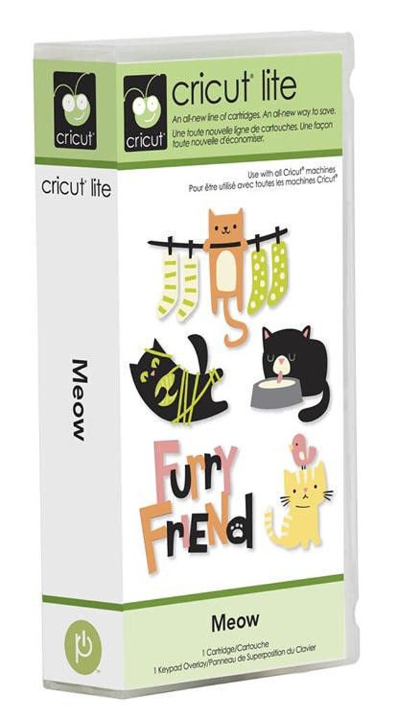 Cricut Cartridge Meow Cat Themed Retired