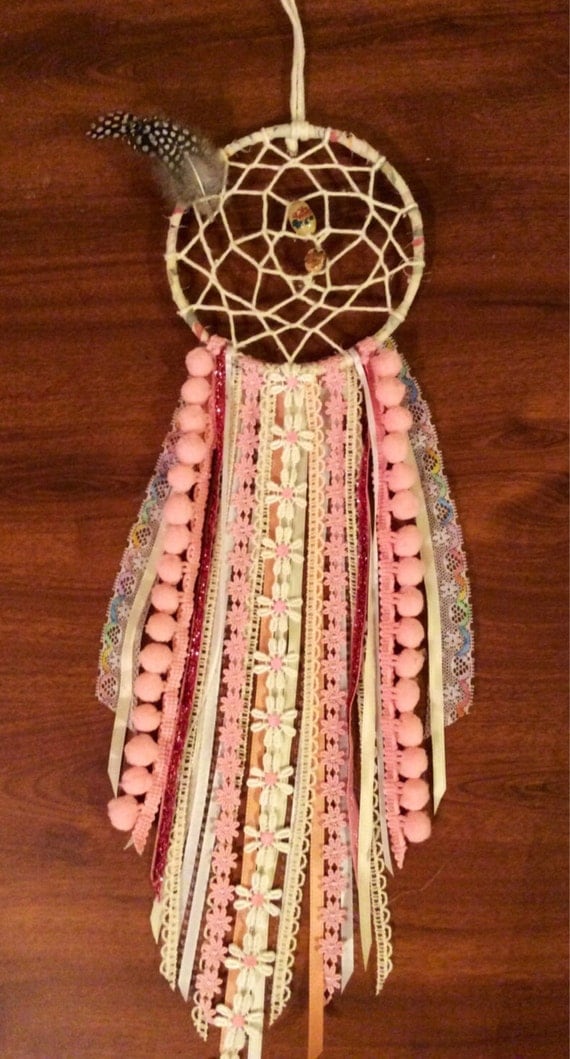 Fabric Dream Catcher By Dreammakersmaui On Etsy