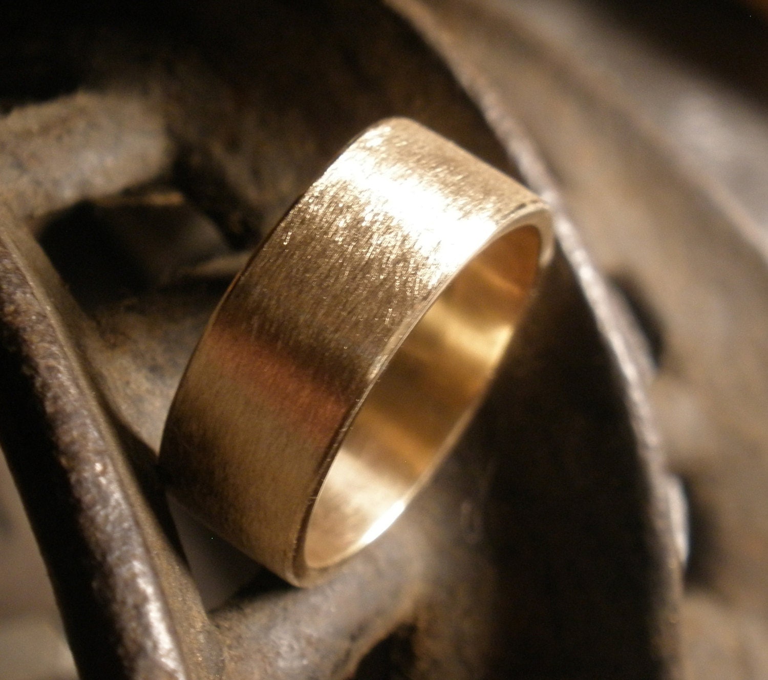 bronze wedding ring mens wedding band cool mens ring bronze