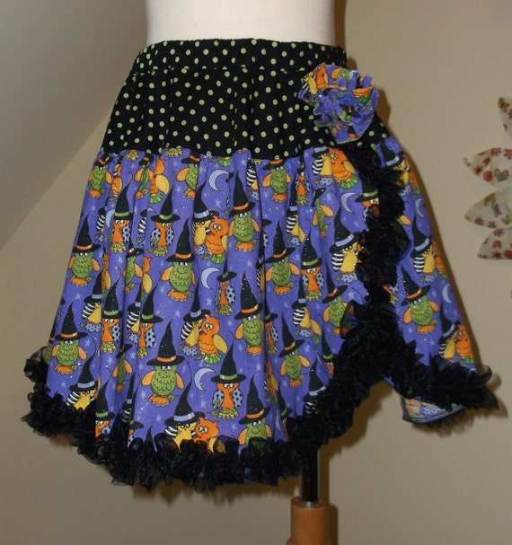 halloween maxi skirt