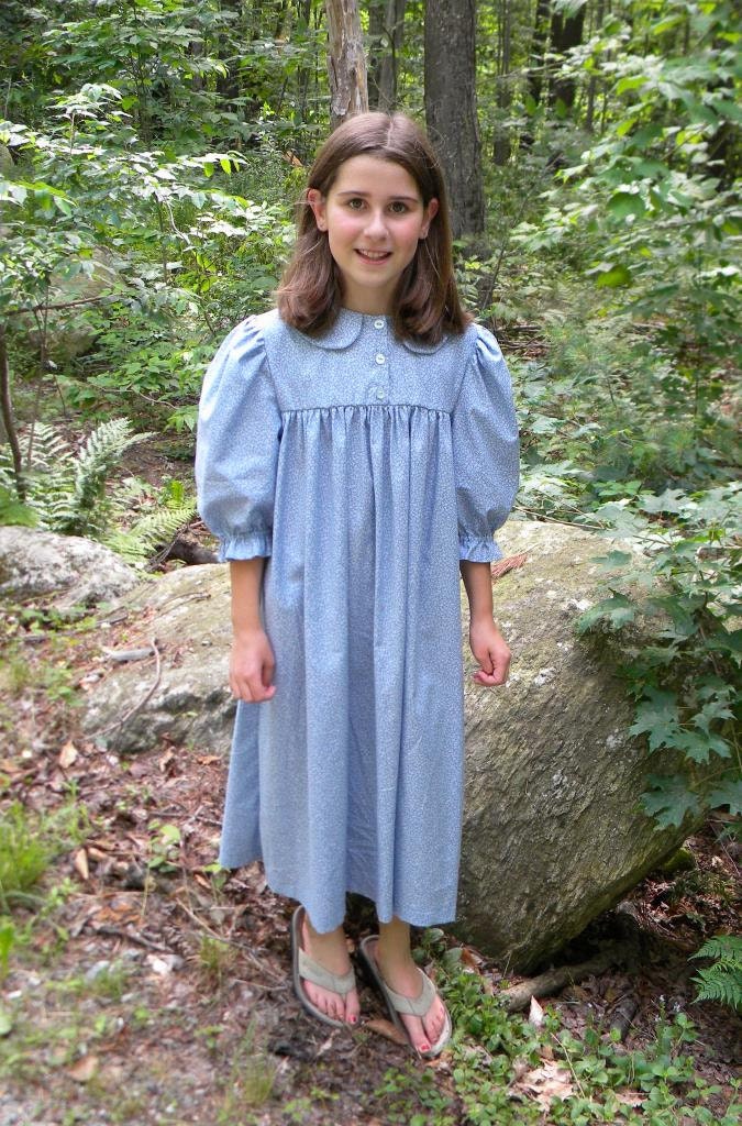 Custom Girls Prairie Dress