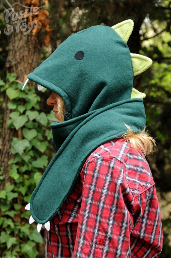 hooded scarf Hooded Last Dinosaur Units  CHILD     Scarf child