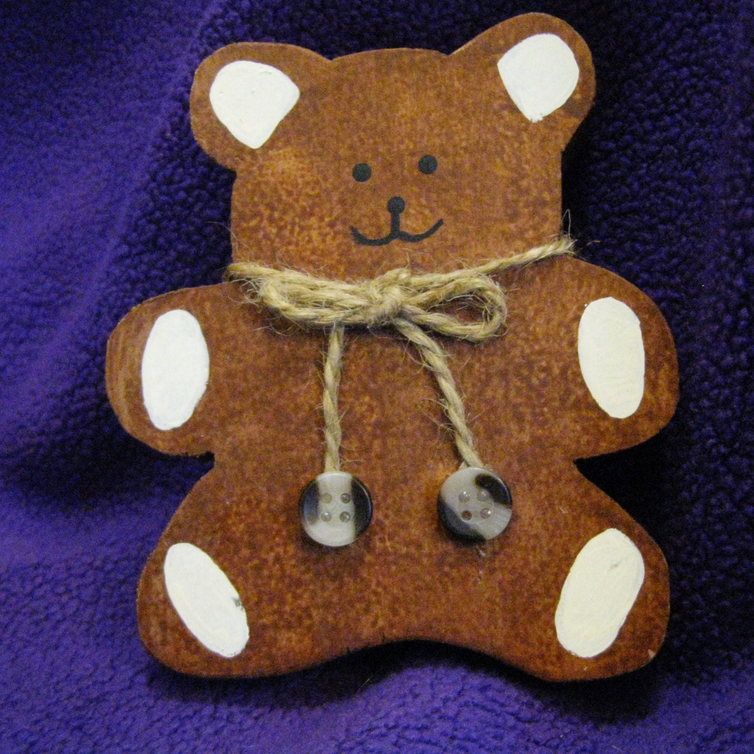 wood wool teddy bears