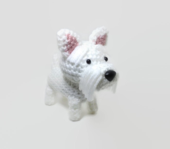 stuffed west highland terrier