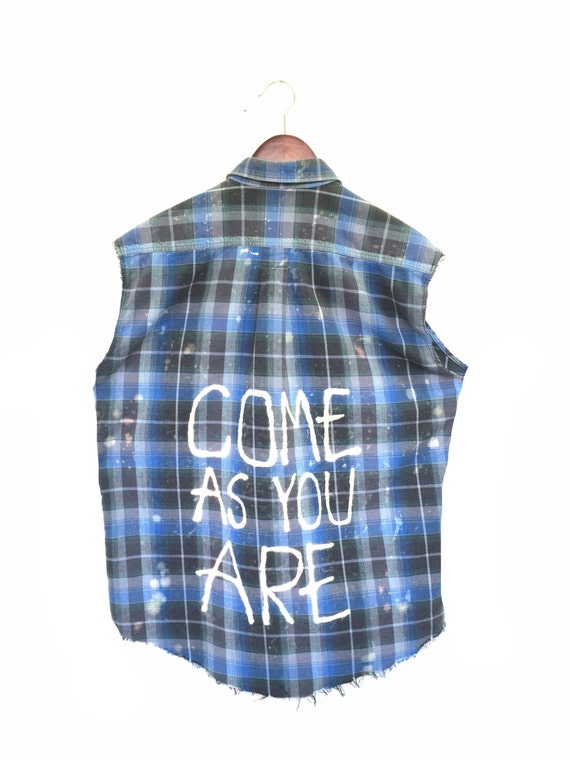 nirvana plaid shirt