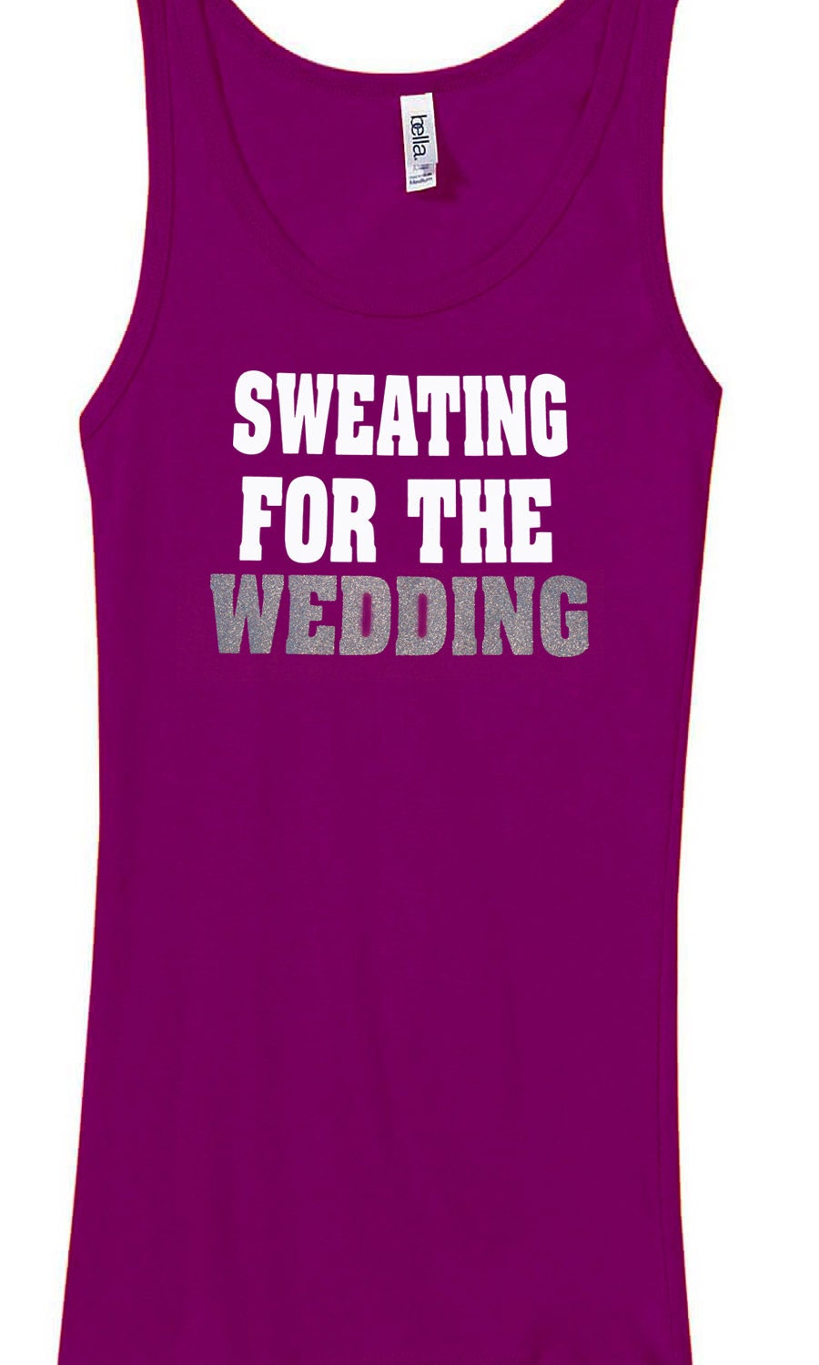 Sweating for the Wedding Tank Top Workout Shirt by