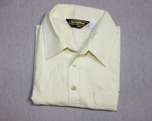 vintage 1970's -Sears Sportswea r- Men's short sleeve knit shirt. 'New ...