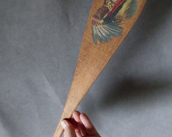 Antique Miniature Native American Indian Canoe Paddle