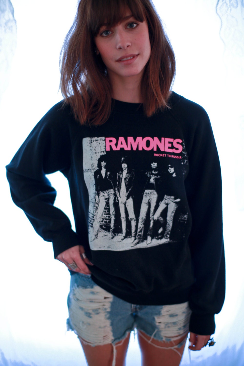 h&m ramones sweatshirt