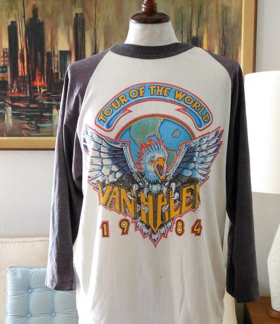 1984 Van Halen Concert Shirt Authentic 100% Van Halen ToUR of