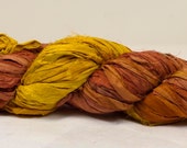 Indian Desert Silk Sari Ribbon Yarn