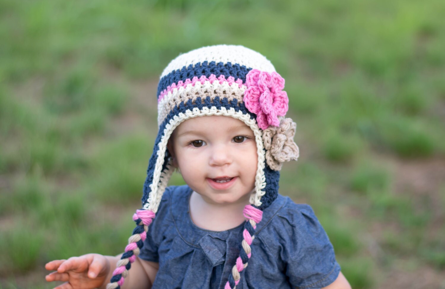 baby girl hat girls hat kids hat toddler hat by VioletandSassafras