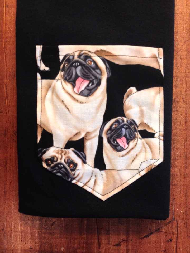 pug tee shirts