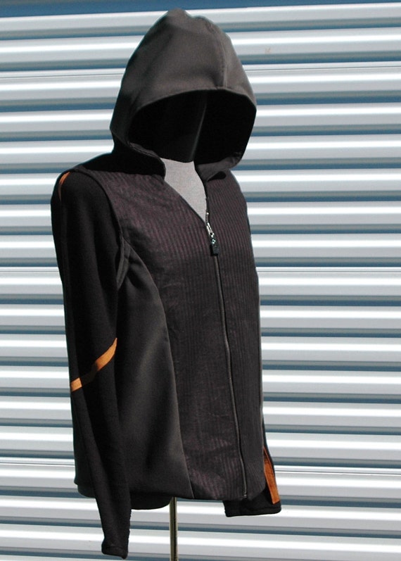 XL Mens Cyberpunk Archery Jacket Coyote Nights by OLearStudios