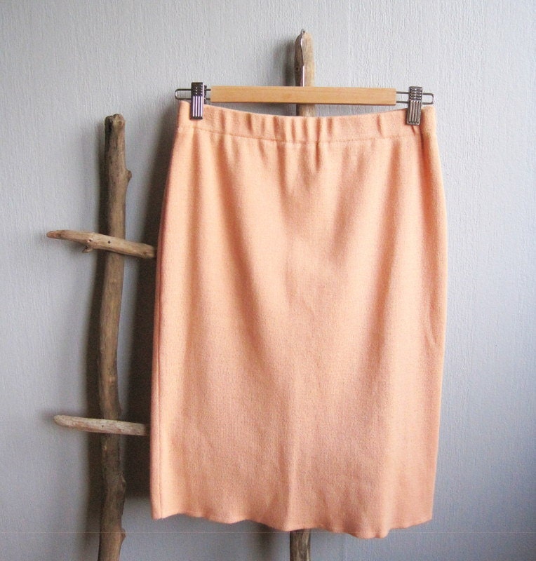 Pencil Skirt Knee Length Skirt High Waisted Skirt Womens