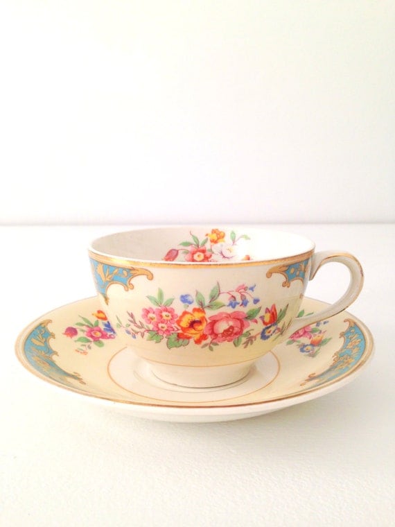 English Mid Century Pareek Johnson Bros. Tea by MariasFarmhouse