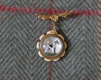 Jack Russell Dog Pewter Lapel Pin Badge from Ties Planet UK