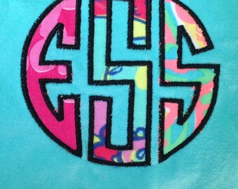 lilly pulitzer monogram shirt