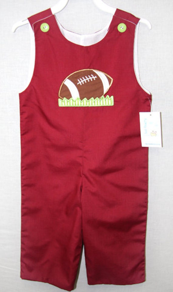 291939 Football Romper Baby Football Onesie Baby by ZuliKids