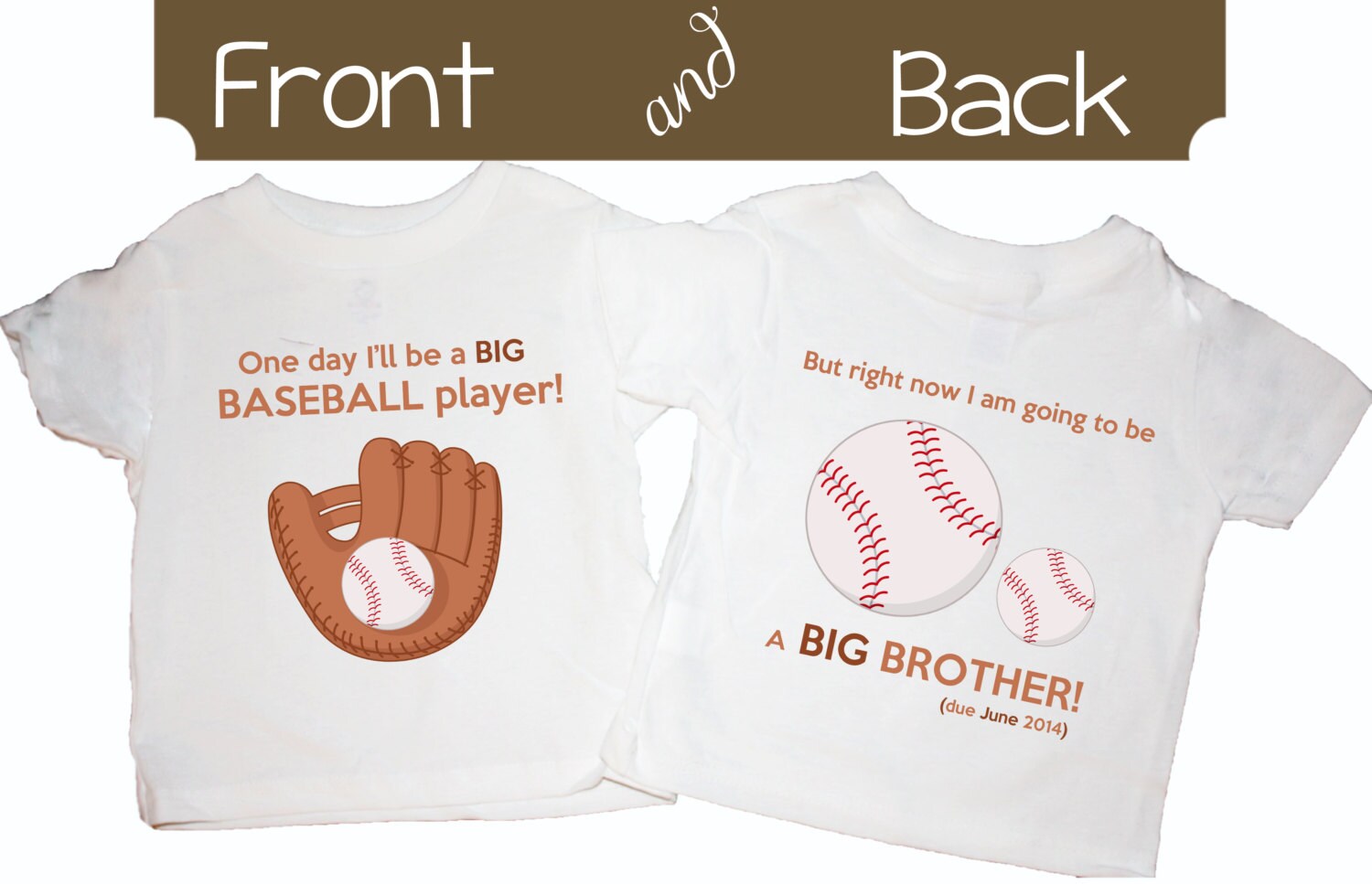 Big BRother SHIRT Baseball Sport Personalized Big by SweetTeez1