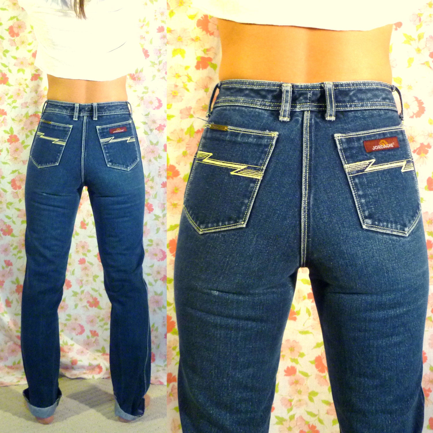 Vintage Jordache Jeans High Waisted Size 3 4666