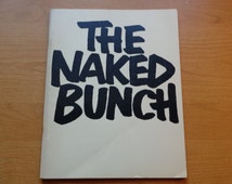 Vintage 70s Caricature Book, "The Naked Bunch" Illustrations by Peter