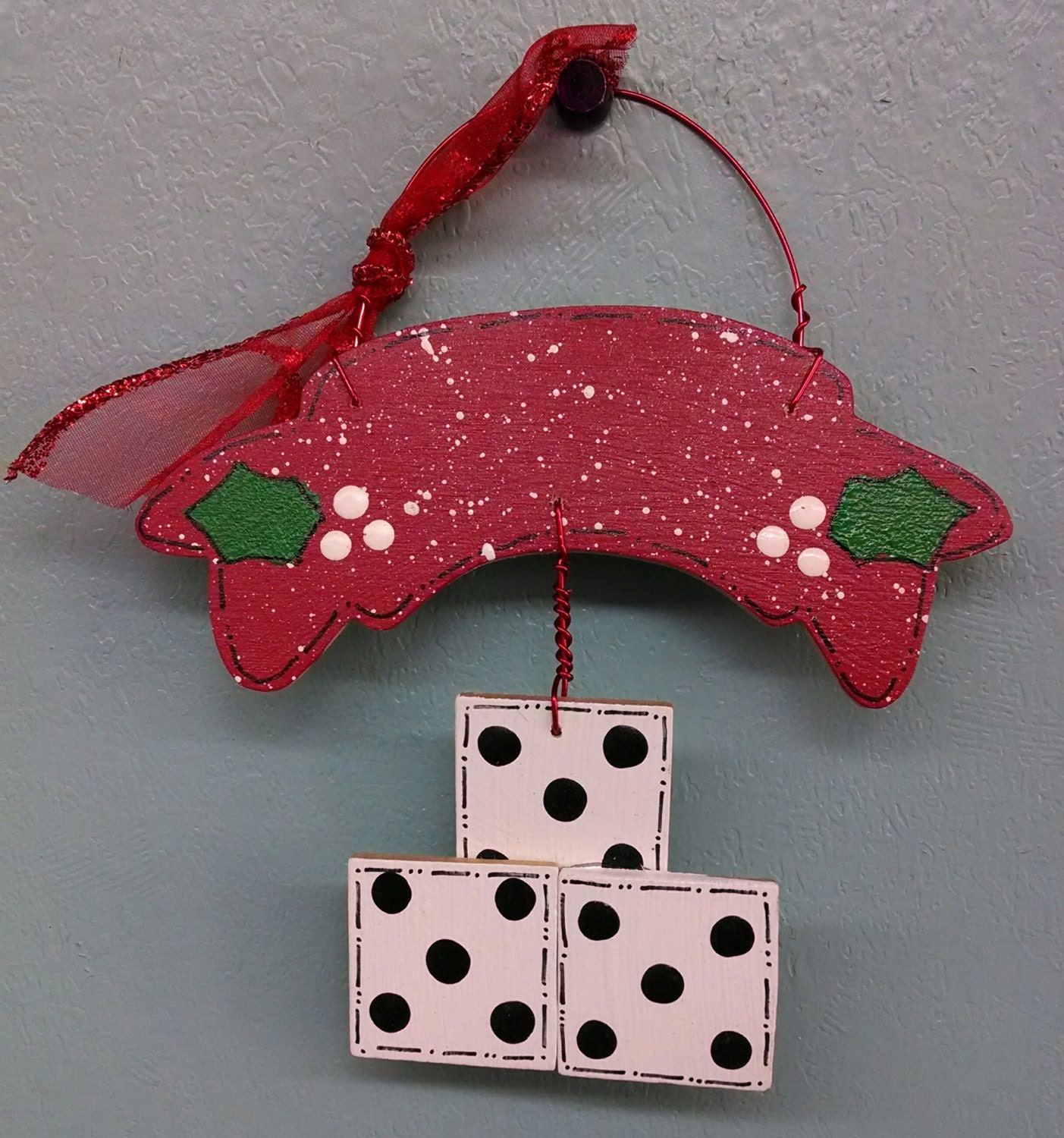 bunco christmas ornament bunco christmas ornament