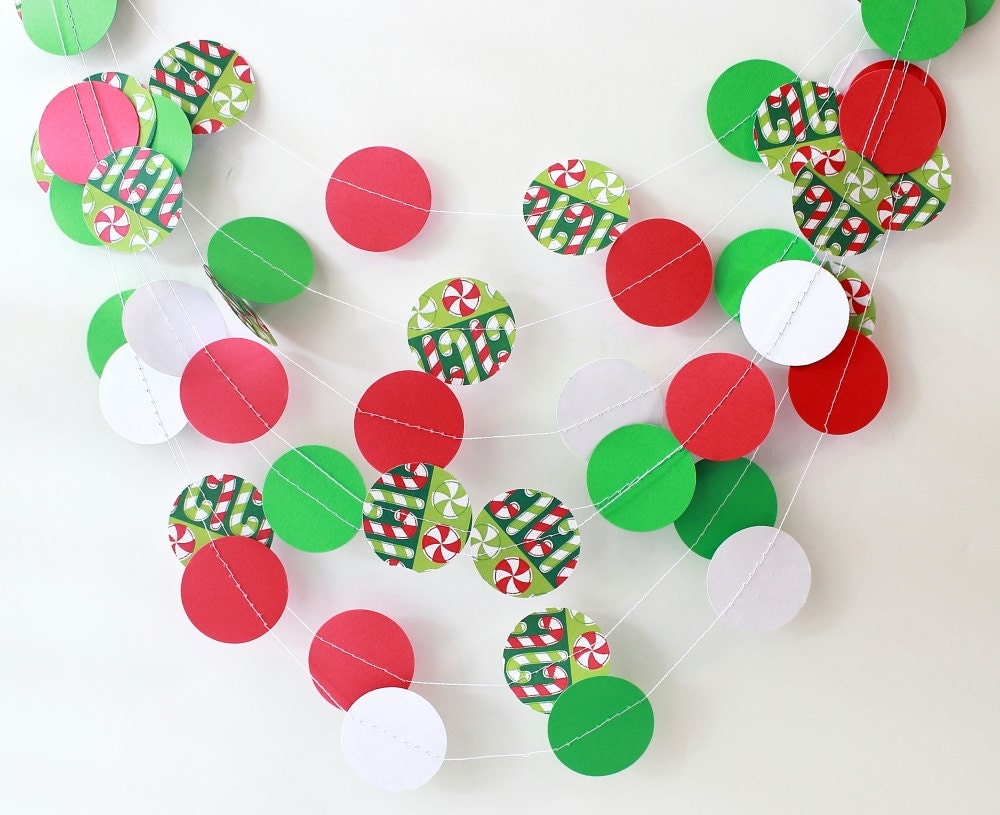 Christmas Garland Christmas Paper Garland Wedding Garland