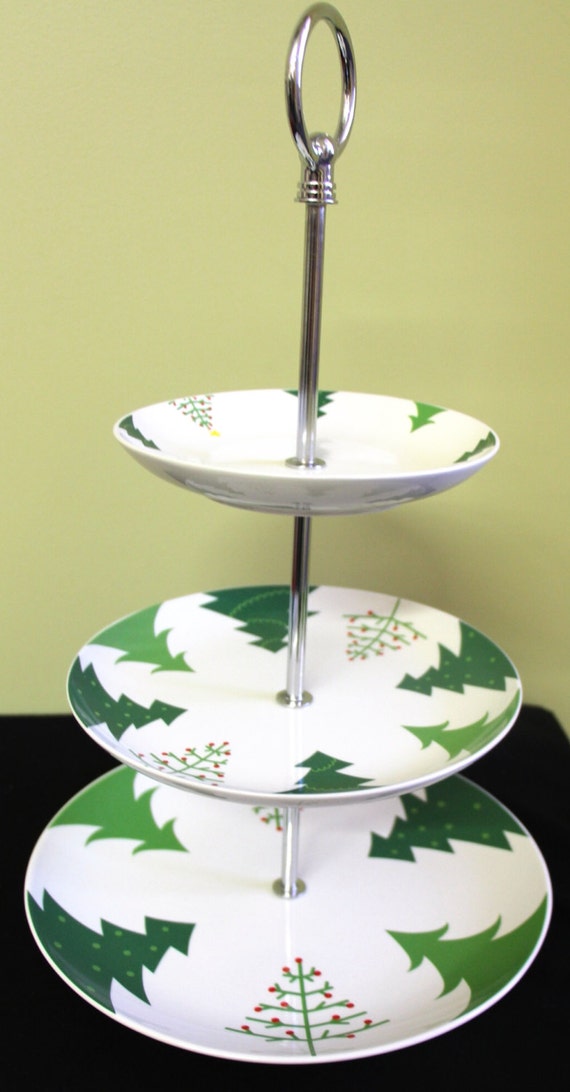 3 Tiered Christmas Cake Stand