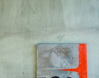 Wall Art: Metal Airplane