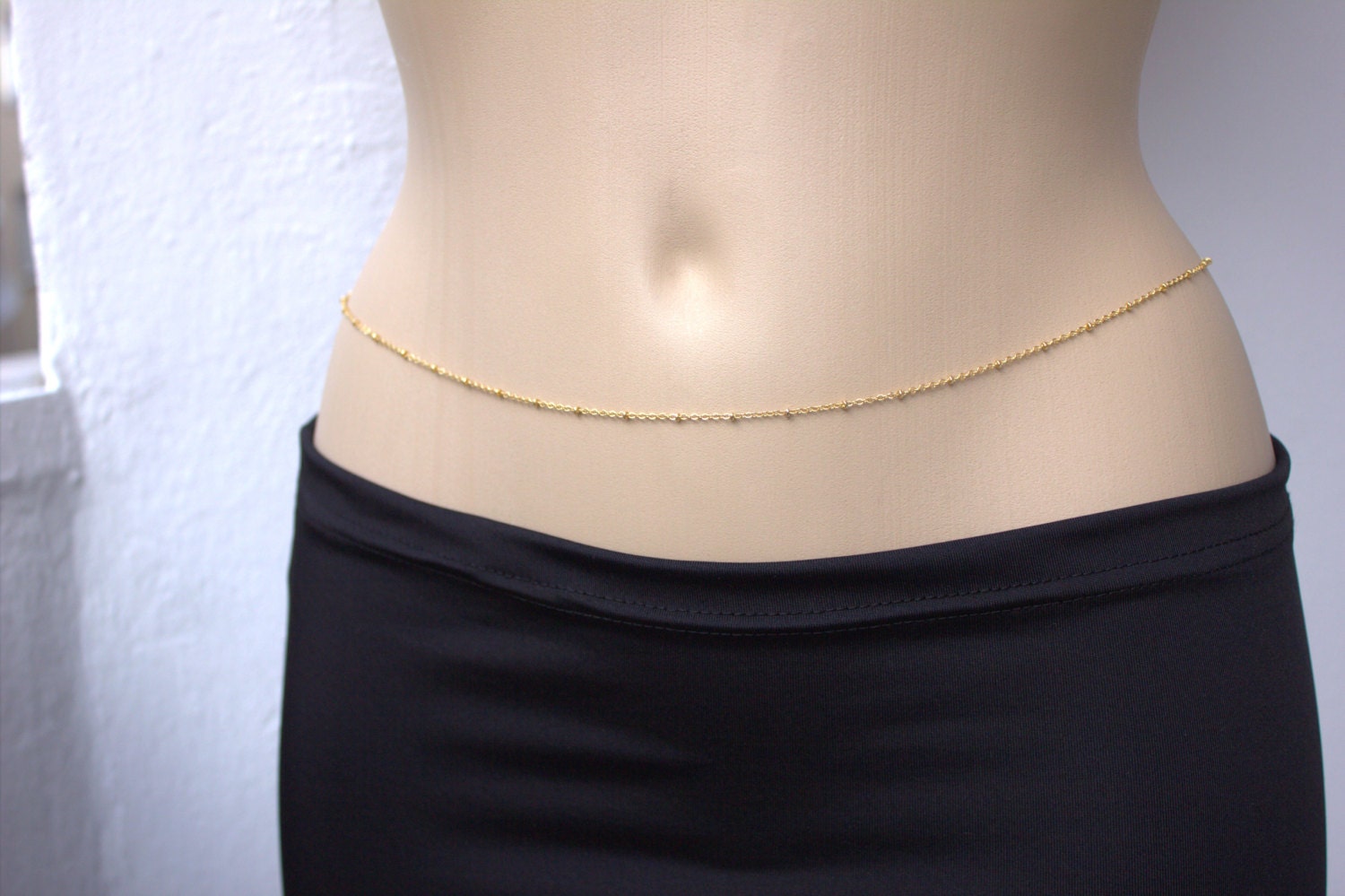 Satellite Gold Belly Chain Body Jewelry Beach Jewelry