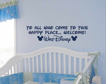 Disney Wall Decor disney wall decal | etsy Disney Wall Decor disney wall decal | etsy