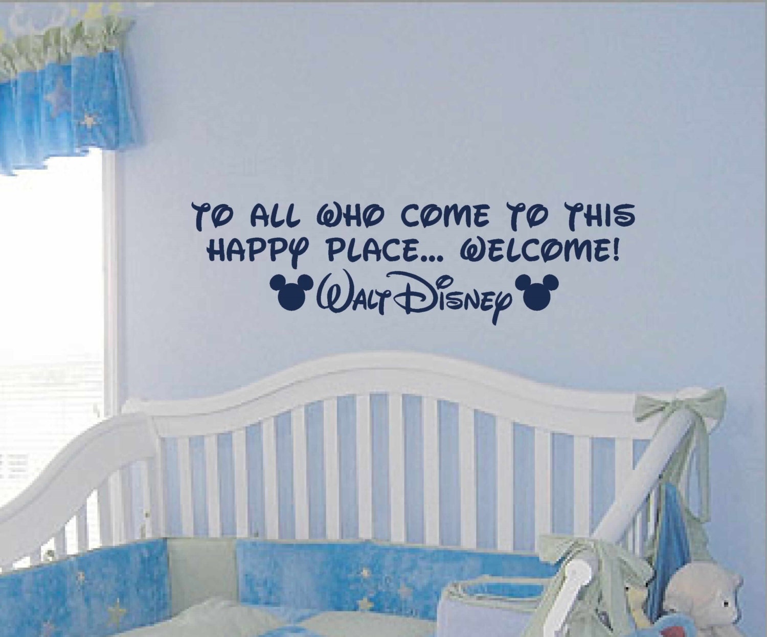 Walt Disney wall decal vinyl decal nursury decal wall