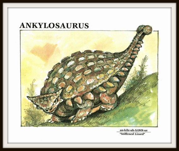 dinosaur similar to ankylosaurus