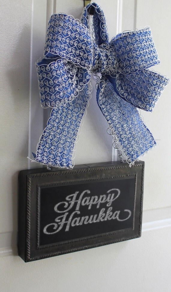 hanukkah door hanging chalkboard sign happy by chalkitupdecor hanukkah door hanging chalkboard sign happy by chalkitupdecor