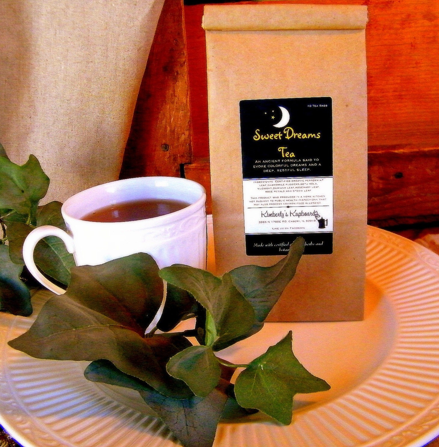 Sweet Dreams Tea for sleep aid and insomnia Loose Leaf or