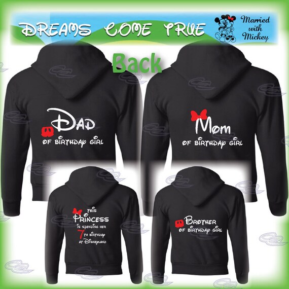 4 Family Matching Shirts, disney mickey minnie mouse birthday girl mom dad brother daugher bday party, 161