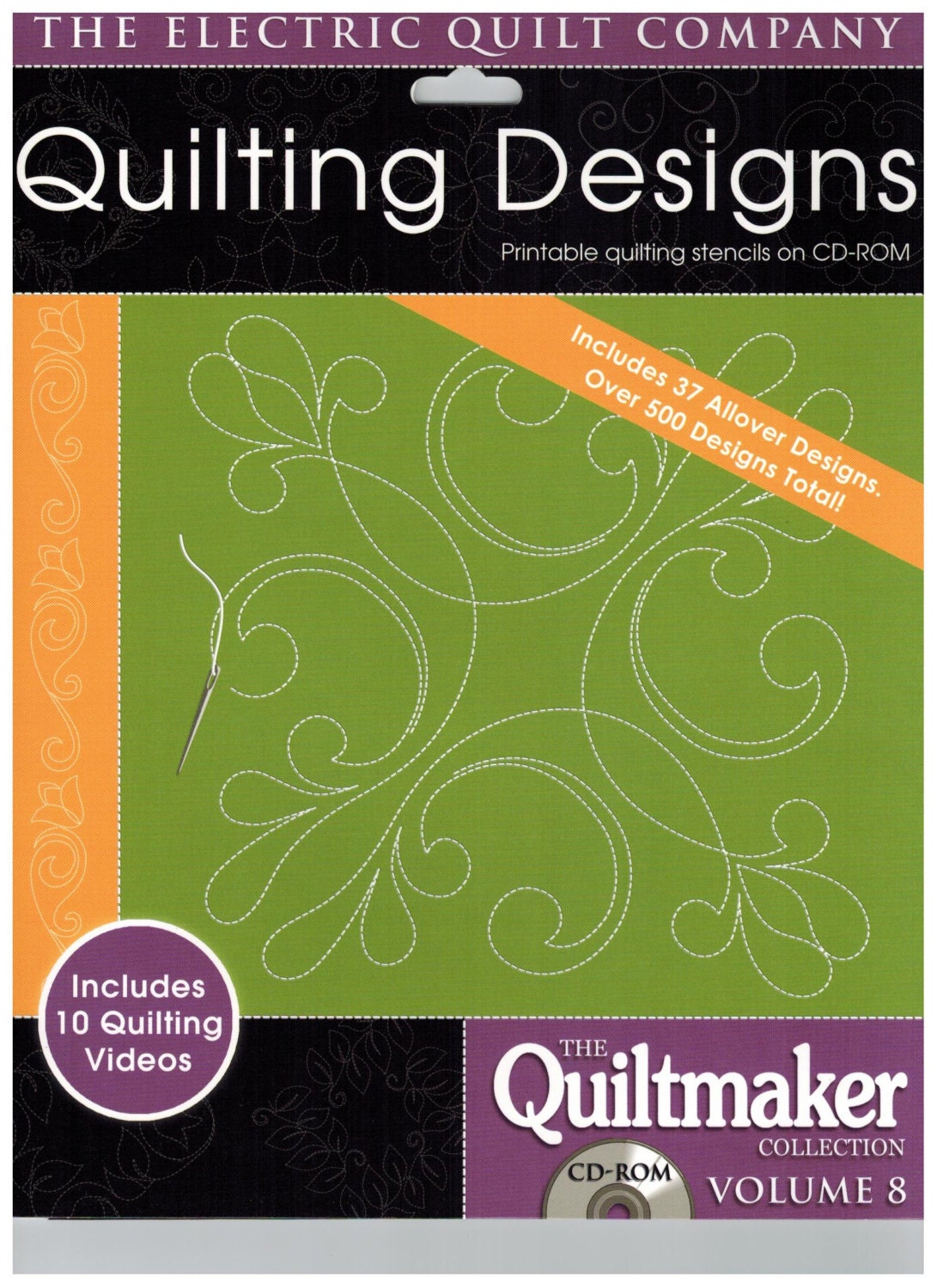 Quiltmaker s Volume 8 Quilting Designs from The Electric Quilt Company sku9128 from WiggleFabric ...