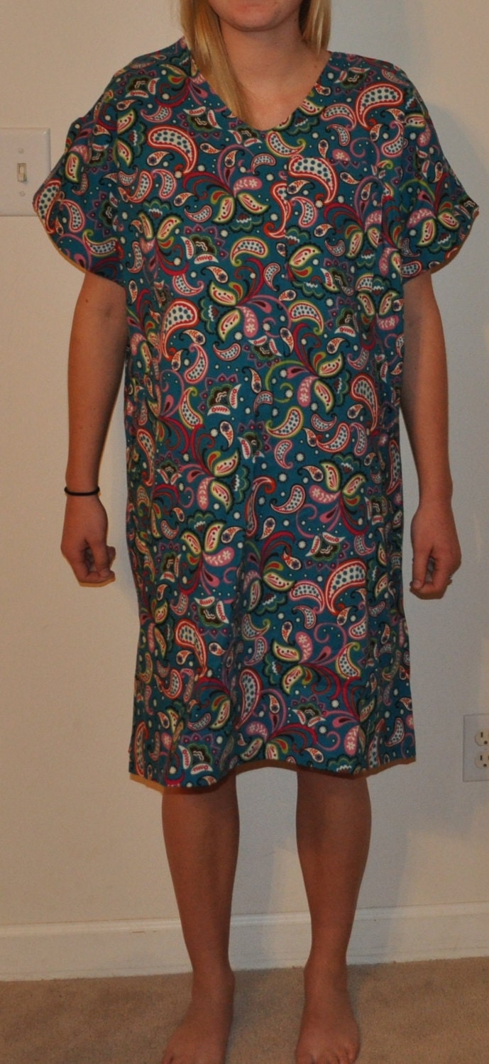 personalized hospital gown