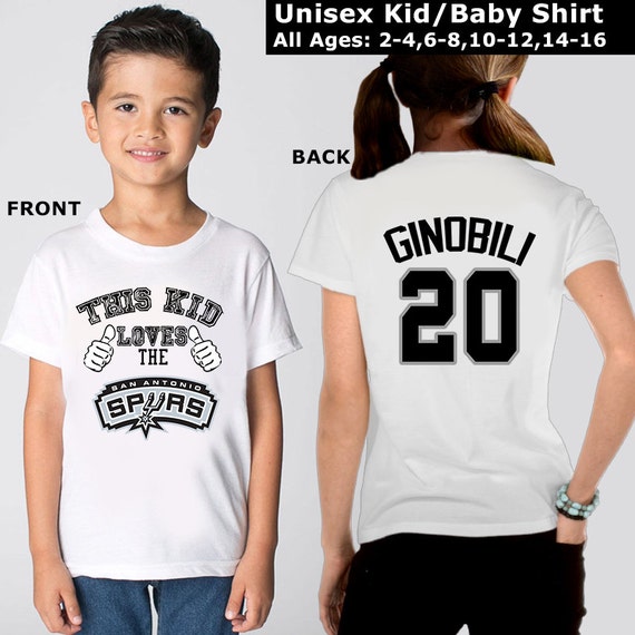 childrens spurs shirt