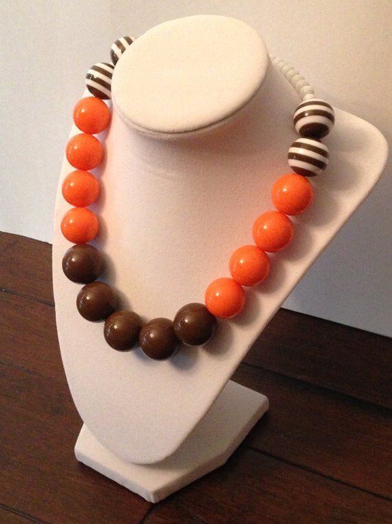 Cleveland Browns necklace