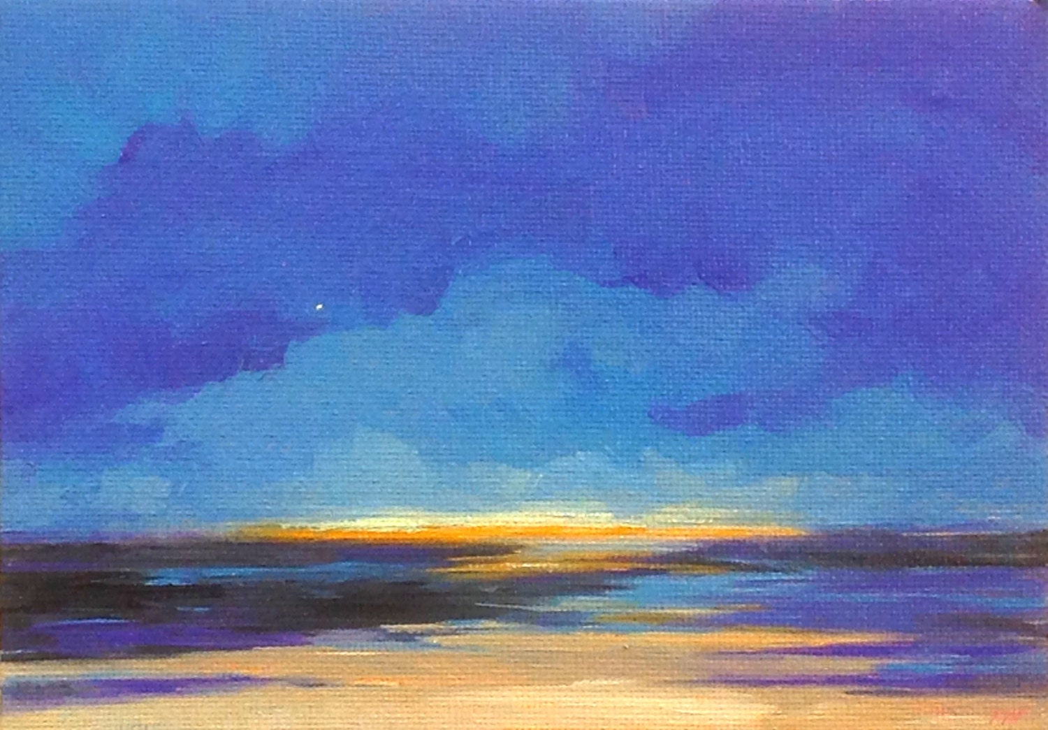 A BREAK oil painting landscape original oil 100 by PaintingWell